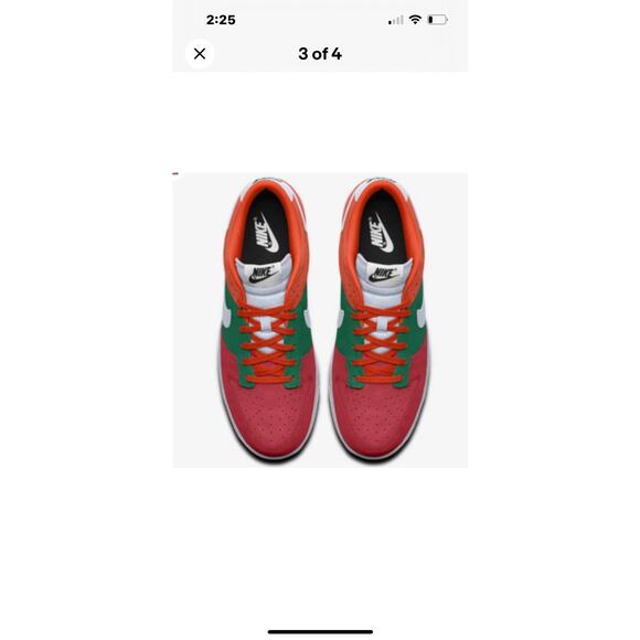 New Authentic Nike AF1 By You Air Force 1 Low 7-11 seven Eleven Men's Size 12 - Picture 7 of 12